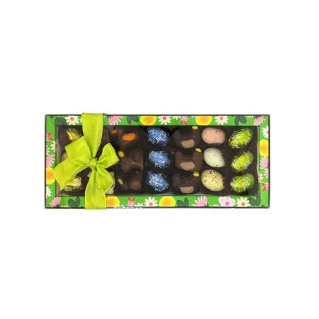 Boite rectangulaire 3 rangées chocolats