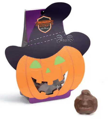 Citrouilles guimauve en chocolat au lait