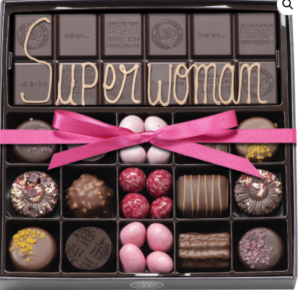Boite 15 chocolats assortis et tablette chocolat noir 80% personnalisée