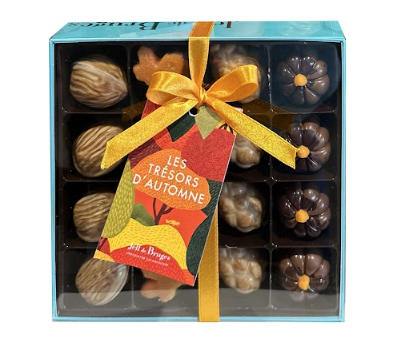 Boite chocolats d'Automne assortis PM