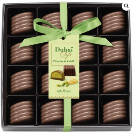 Boite 16 chocolats Dubaï Style