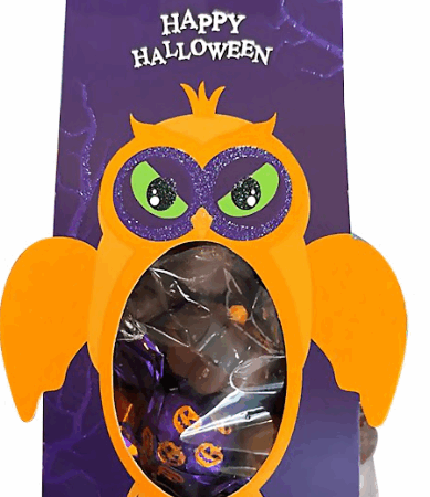 Hibou et ses chocolats d’halloween 150g