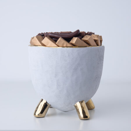 Photophore Atlas Tripode GM avec 550g de chocolats