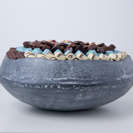 Centre de table Ardoise avec 1kg250g de chocolats