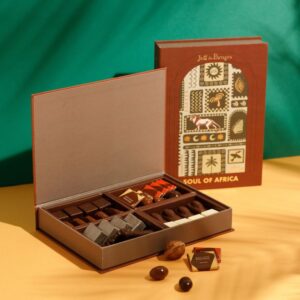Boite Soul Of Africa PM avec 400g de chocolats
