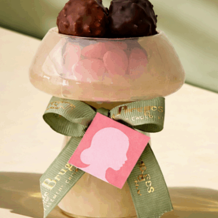 Photophore Champignon avec 50g du chocolat