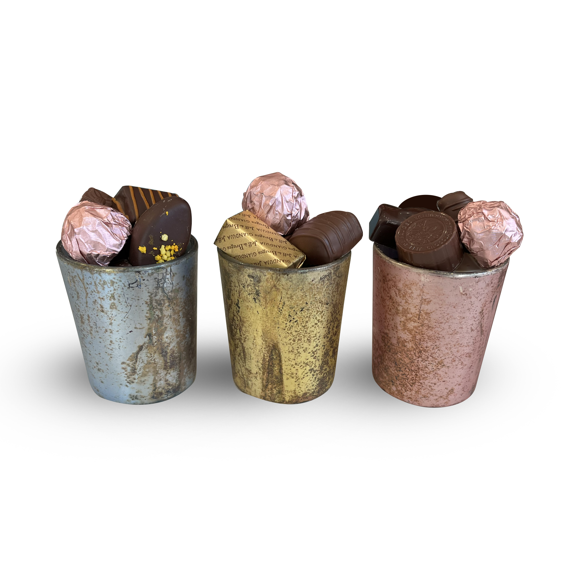 Mini pot avec 70g du chocolat